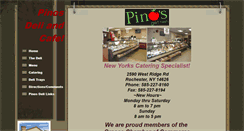 Desktop Screenshot of pinosdeli.com